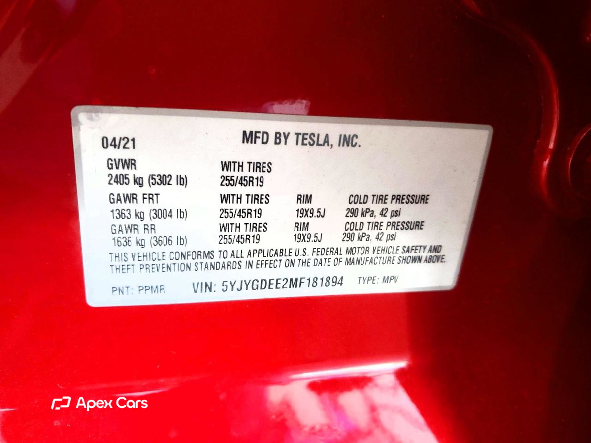 Tesla Model Y 2021