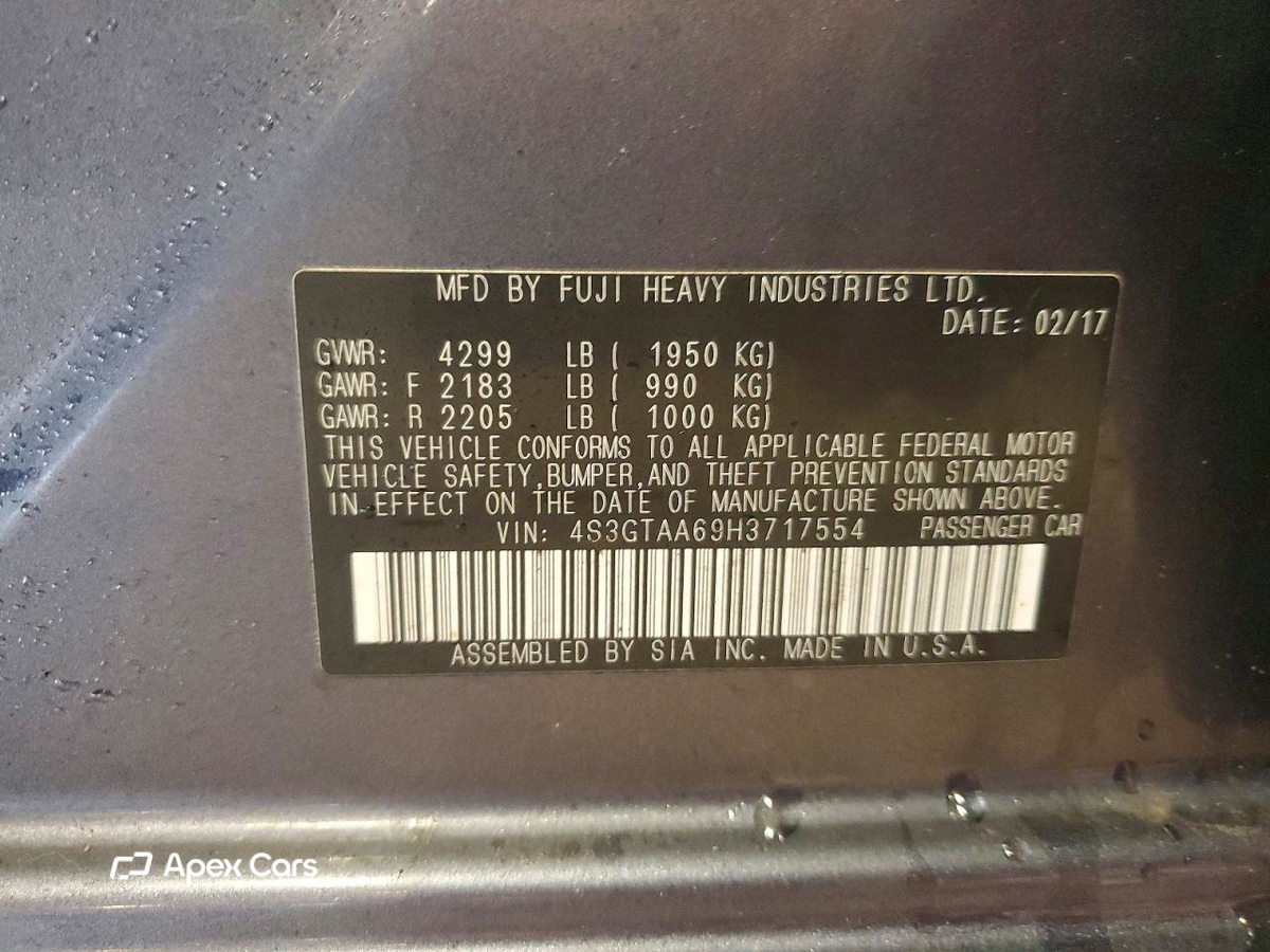 Subaru Impreza 2017