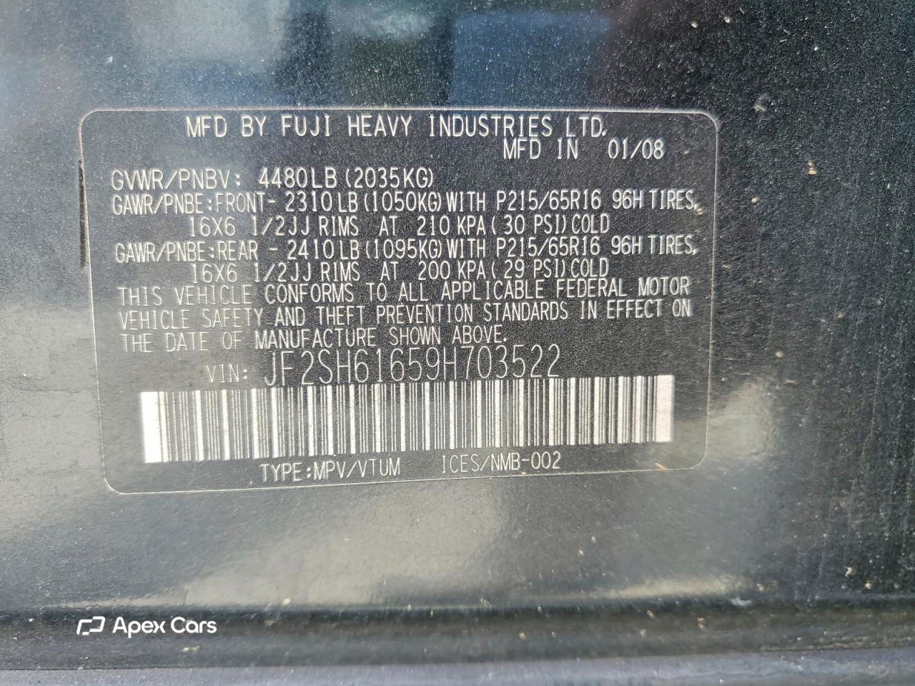 Subaru Forester 2009