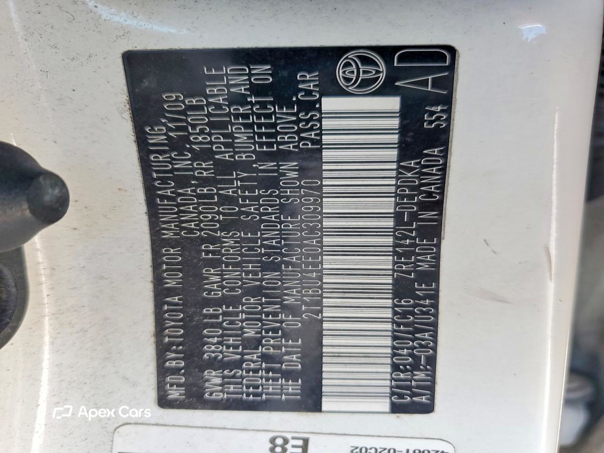 Toyota Corolla 2010