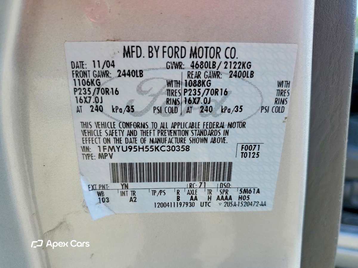 Ford Escape 2005