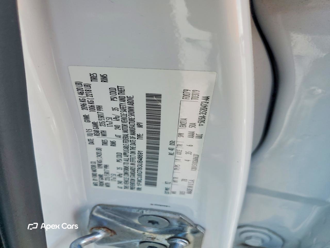 Ford Escape 2016