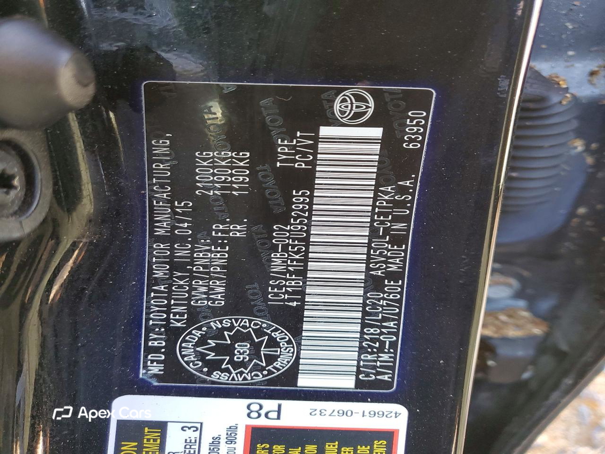 Toyota Camry 2015