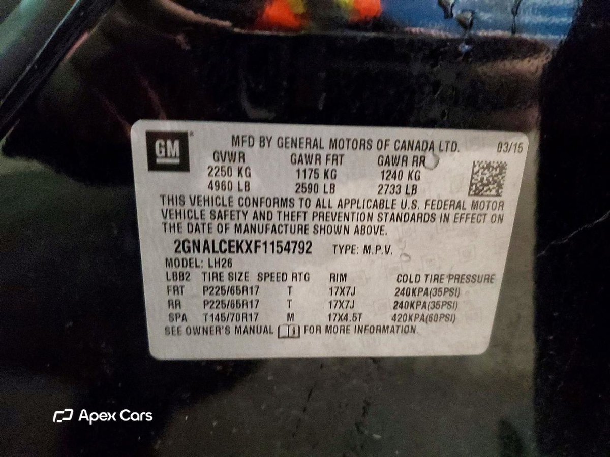Chevrolet Equinox 2015
