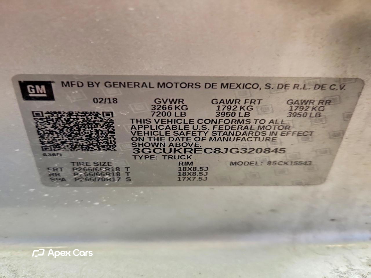 Chevrolet Silverado 2018