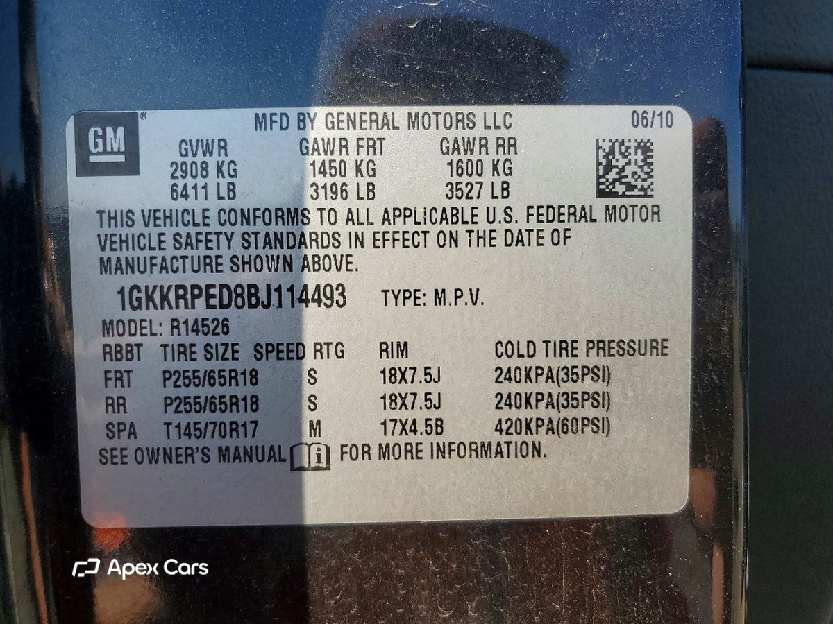 GMC Acadia 2011