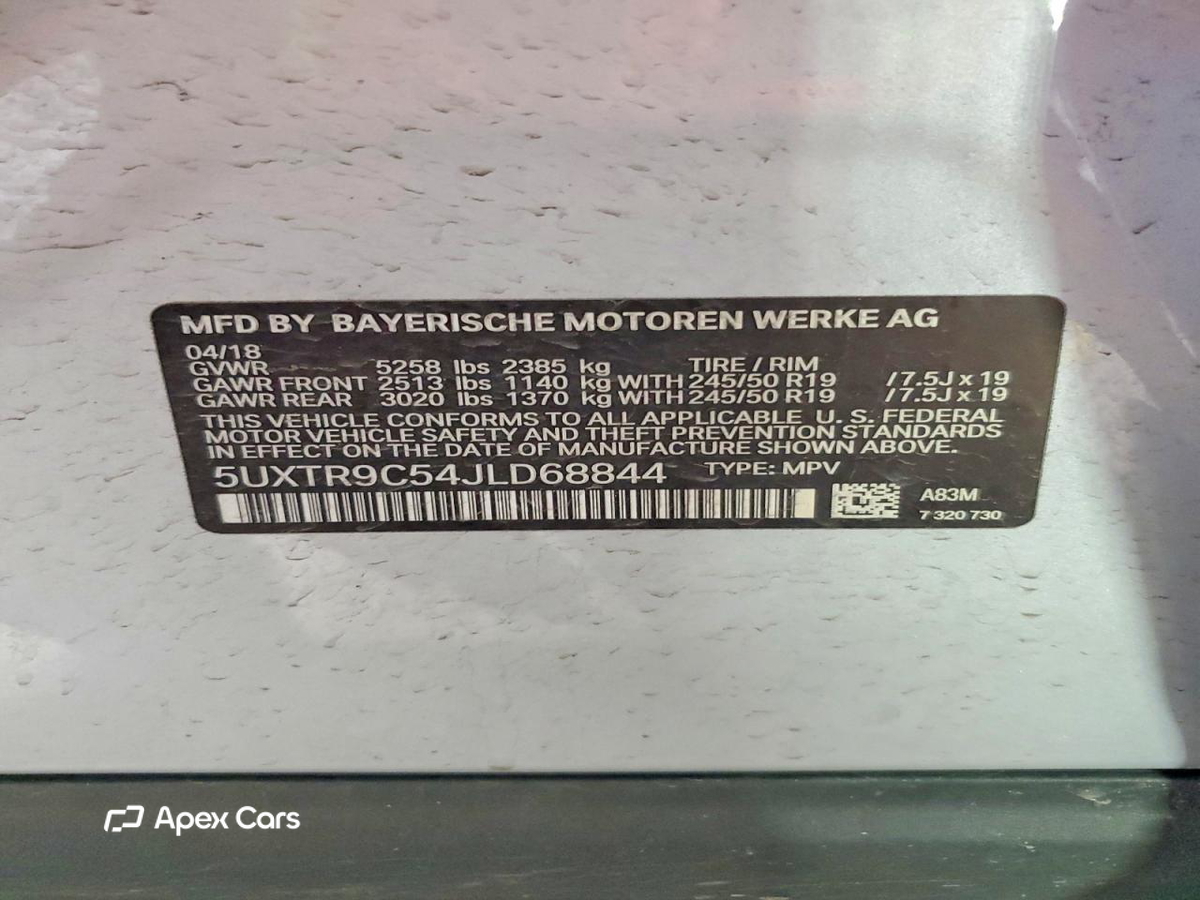 BMW X3 2018
