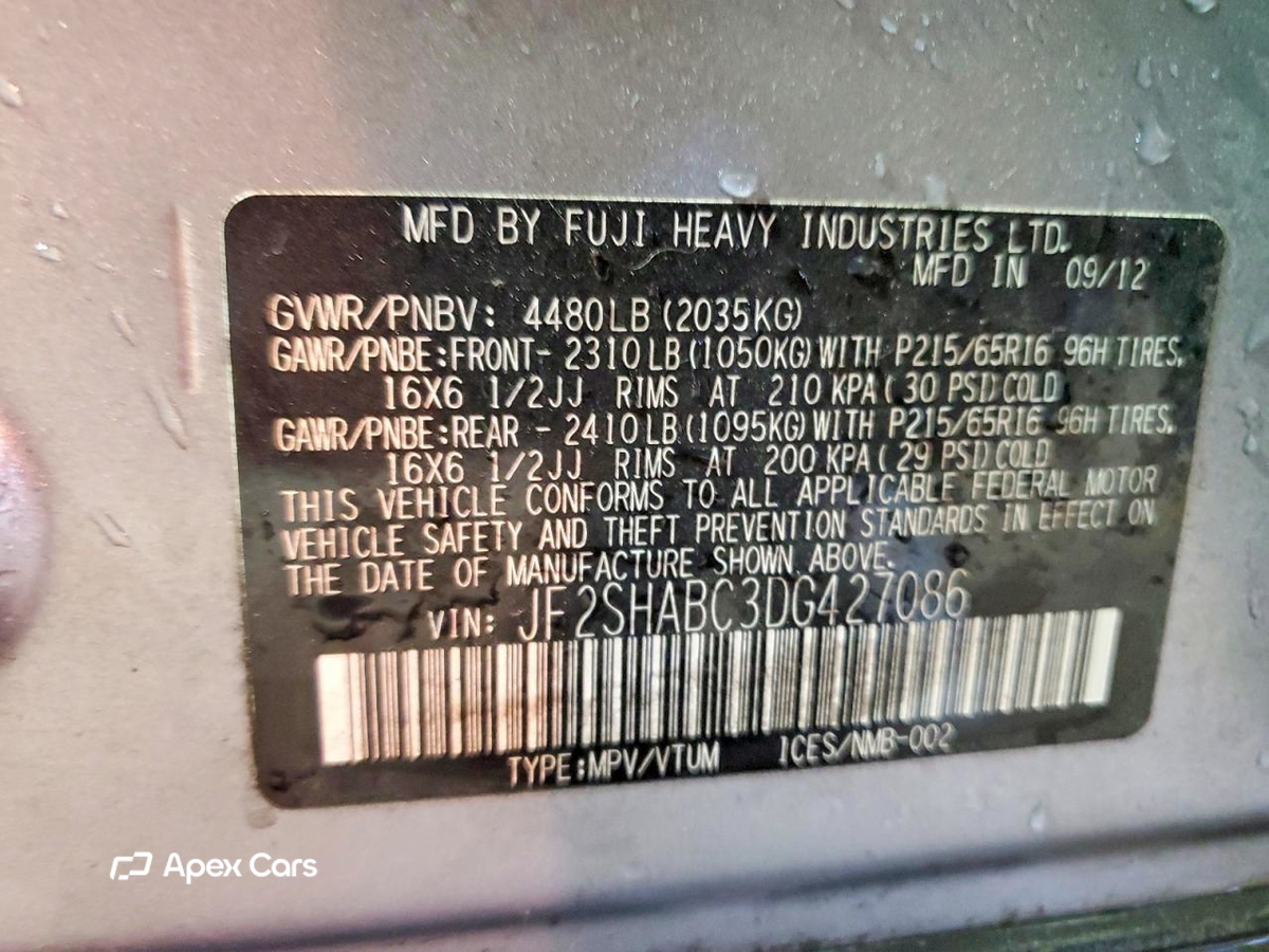Subaru Forester 2013