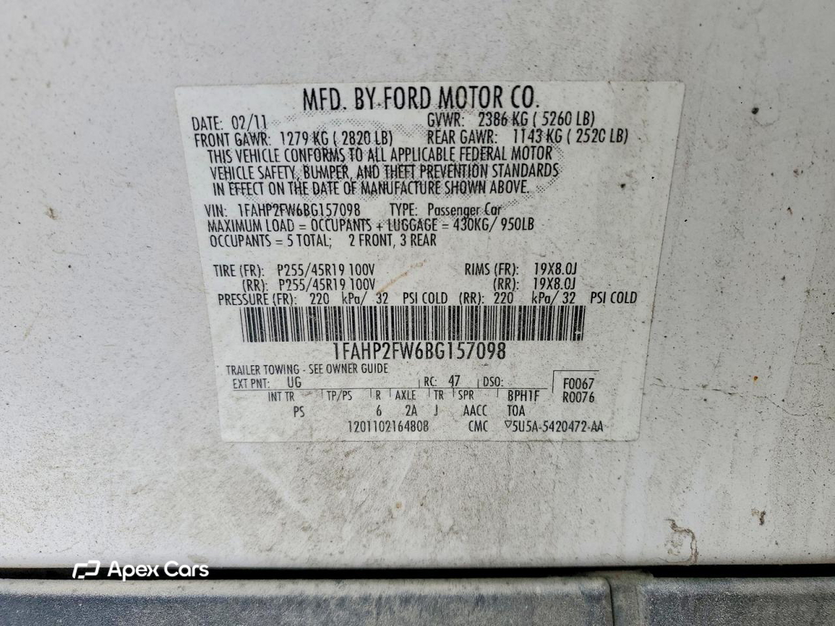 Ford Taurus 2011