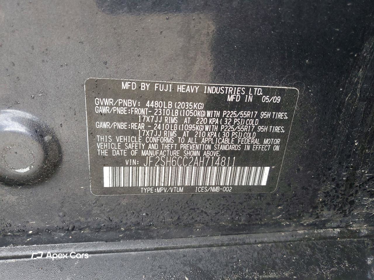 Subaru Forester 2010