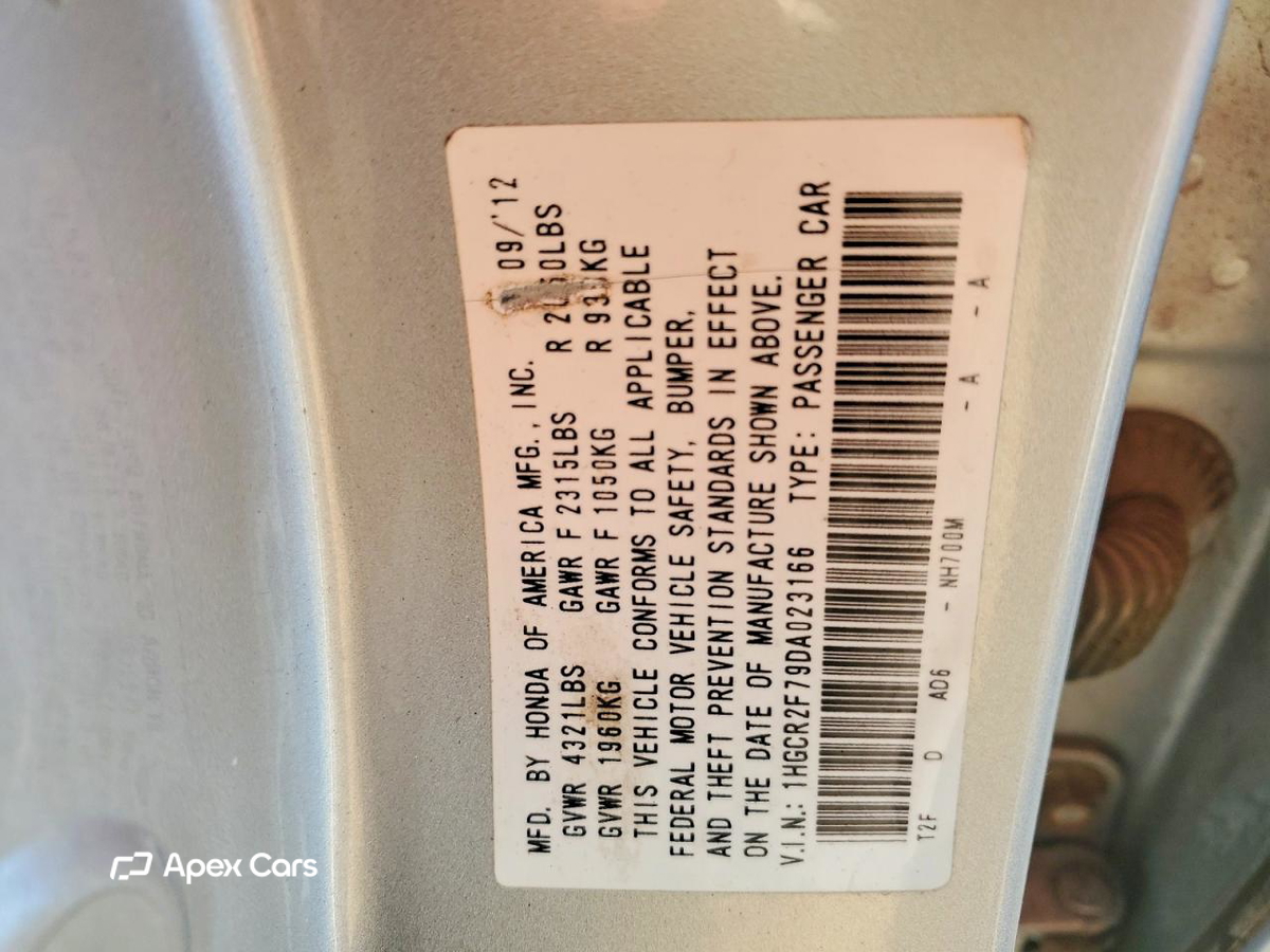 Honda Accord 2013