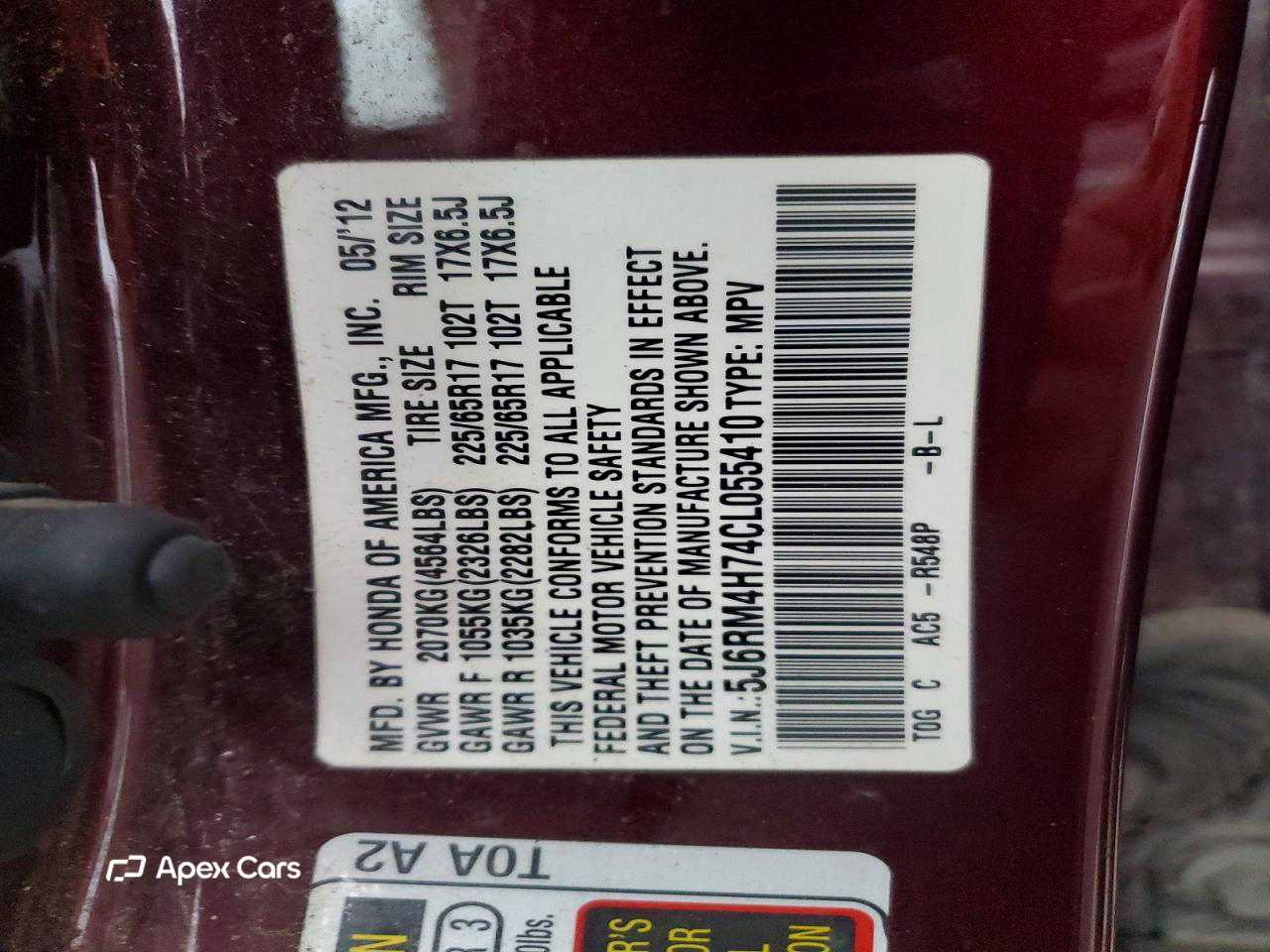 Honda CR-V 2012