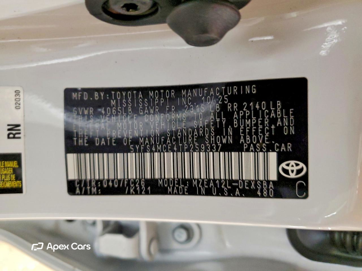 Toyota Corolla 2026