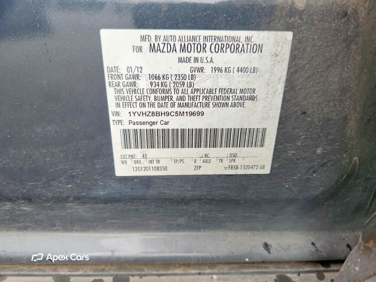 Mazda 6 2012