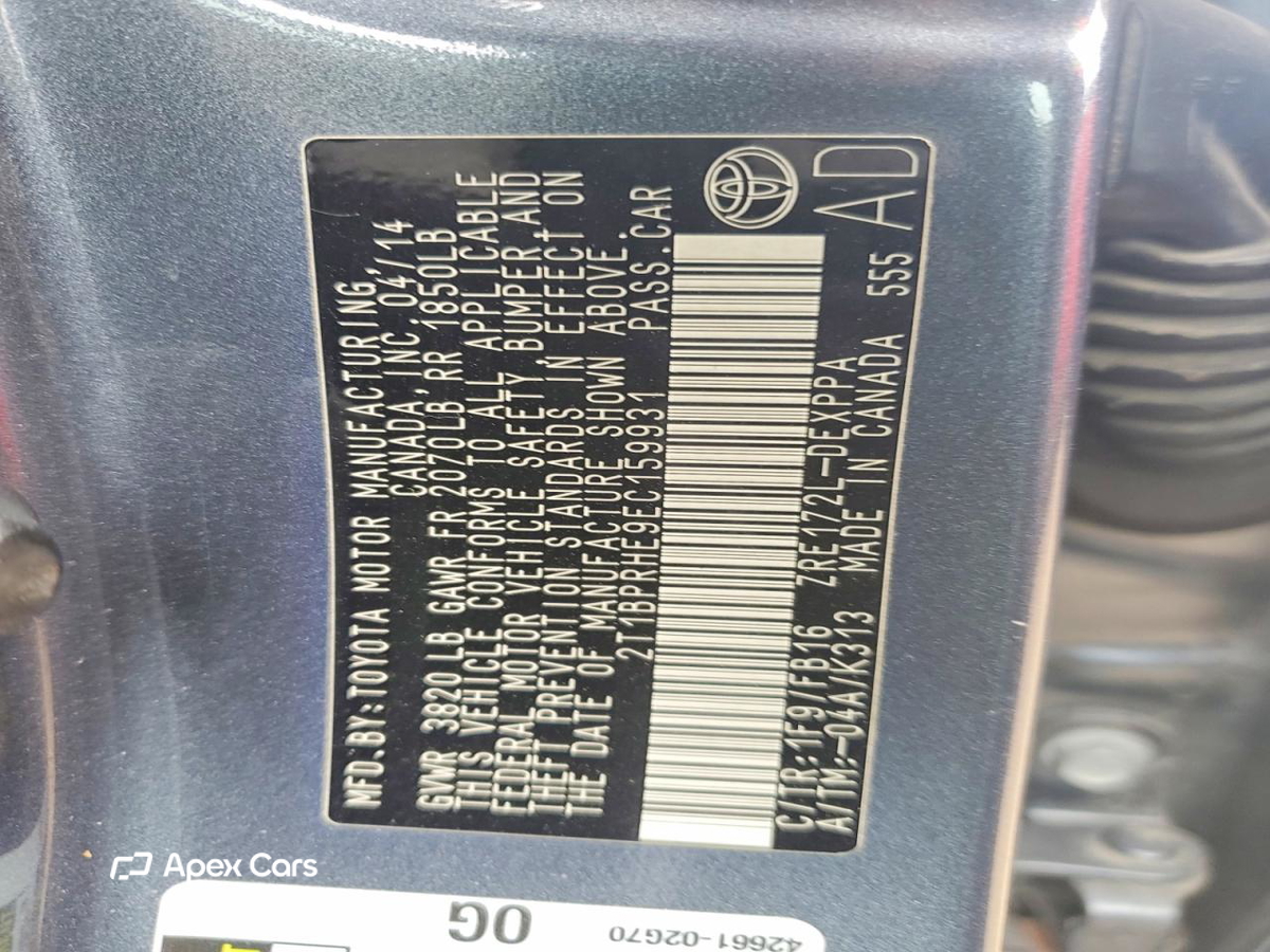 Toyota Corolla 2014