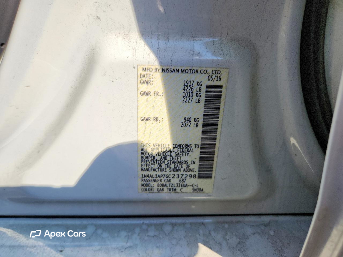 Nissan Altima 2016