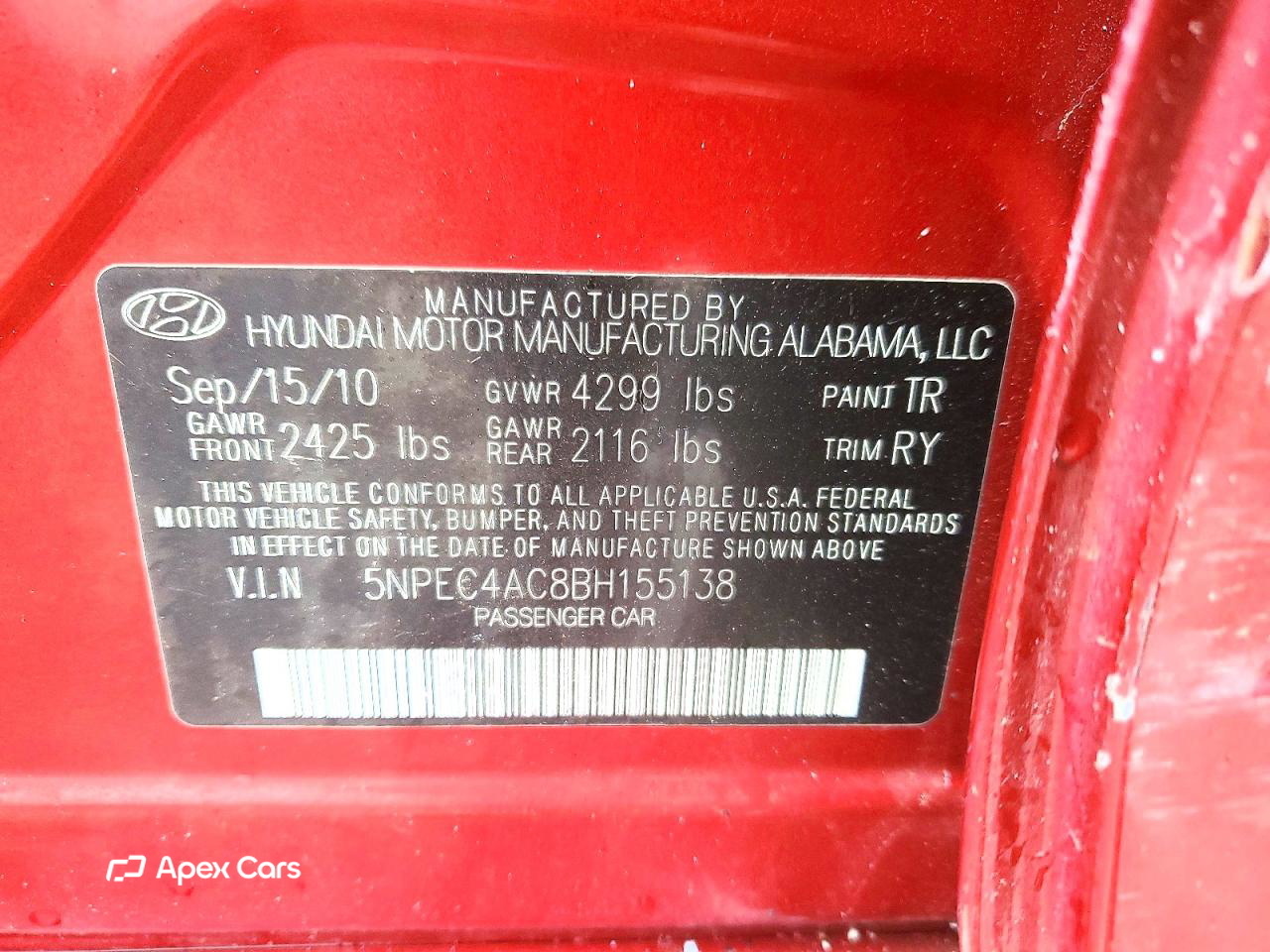 Hyundai Sonata 2011