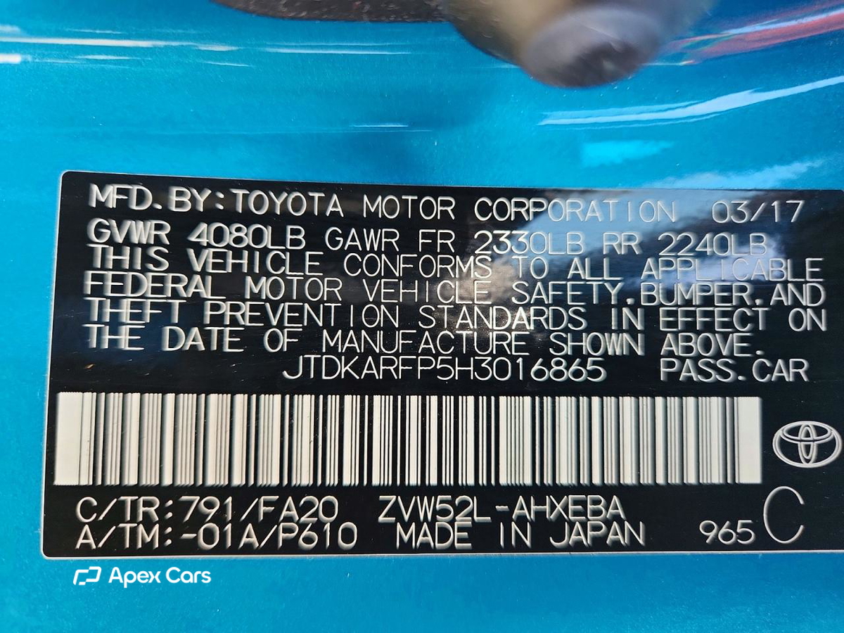 Toyota Prius 2017