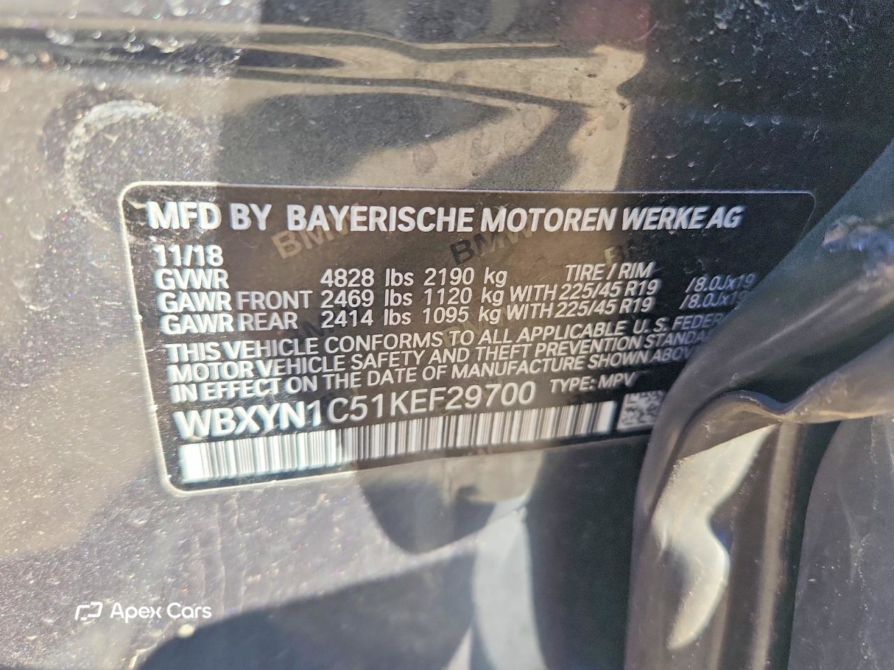 BMW X2 2019