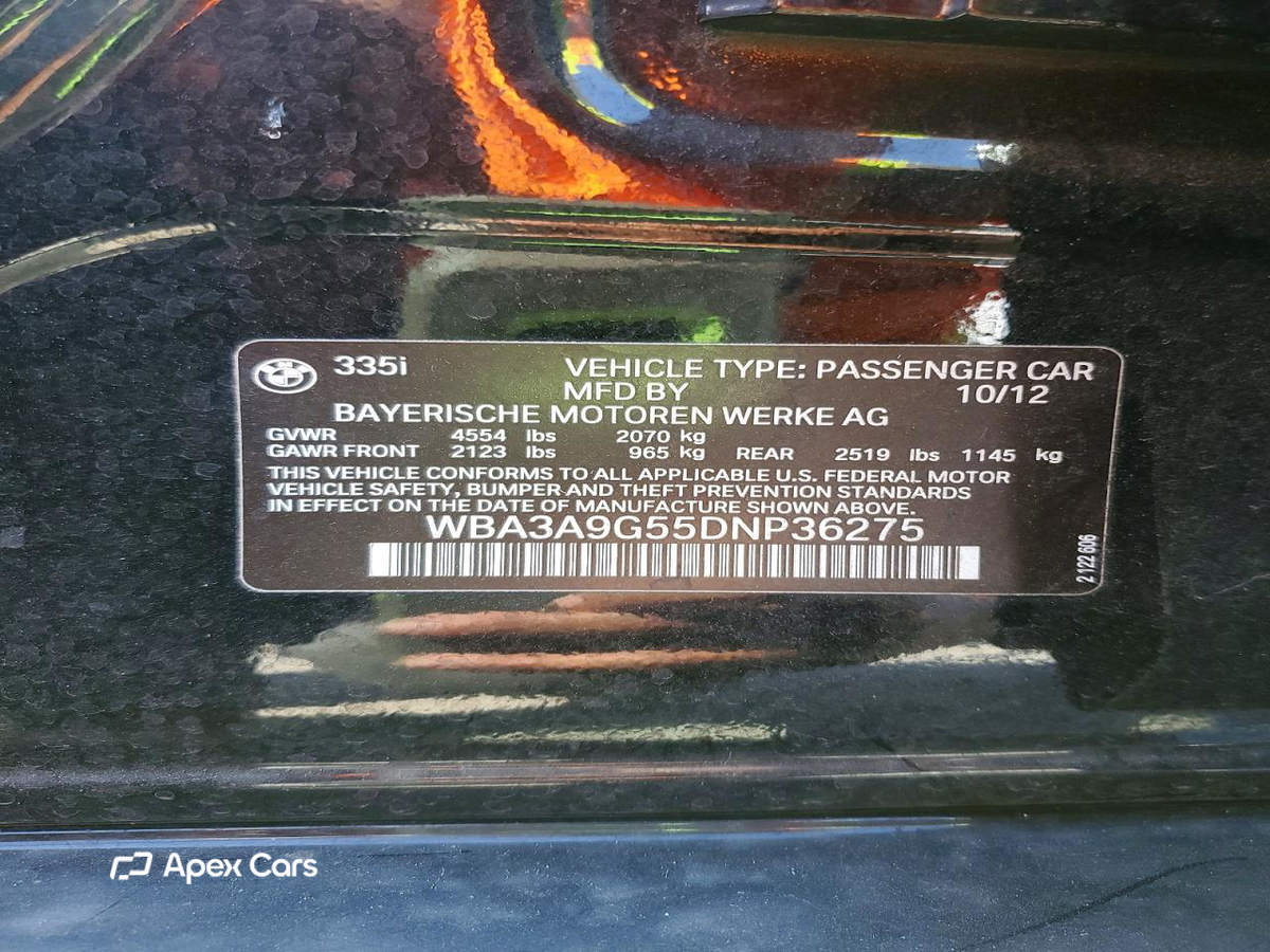 BMW Series 3 2013