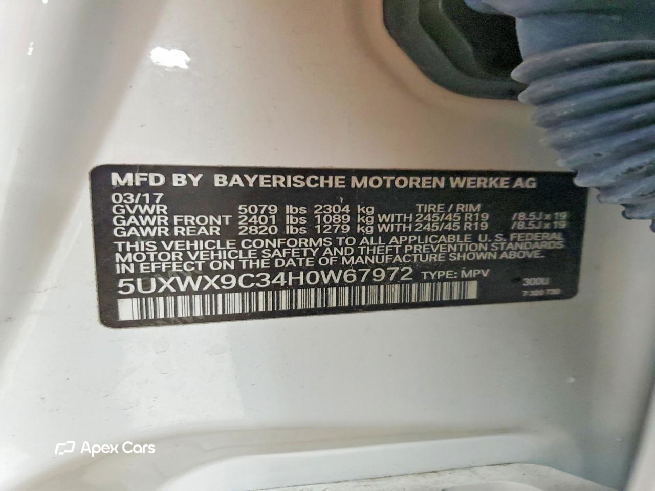 BMW X3 2017