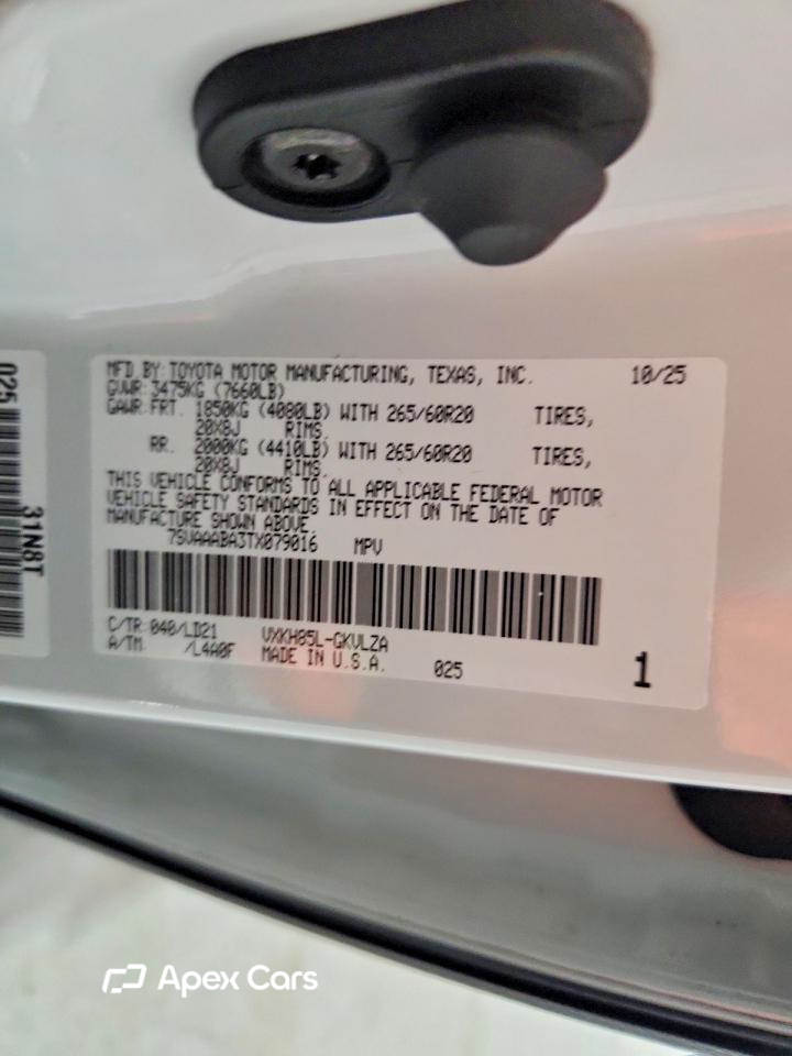 Toyota Sequoia 2026