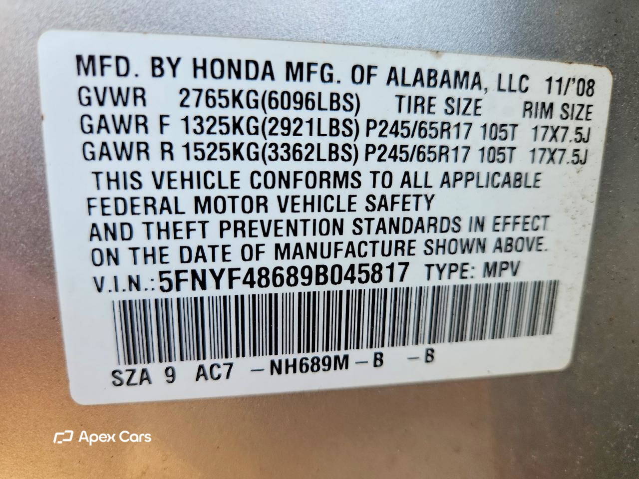 Honda Pilot 2009
