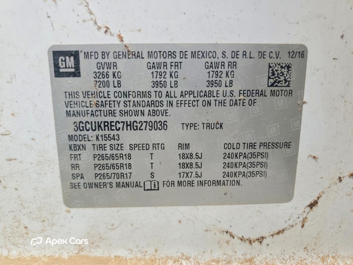 Chevrolet Silverado 2017