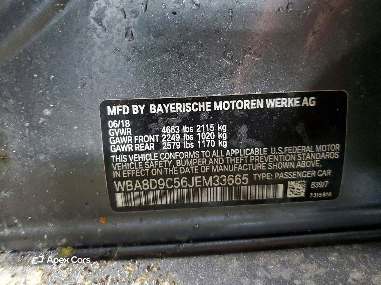 BMW Series 3 2018