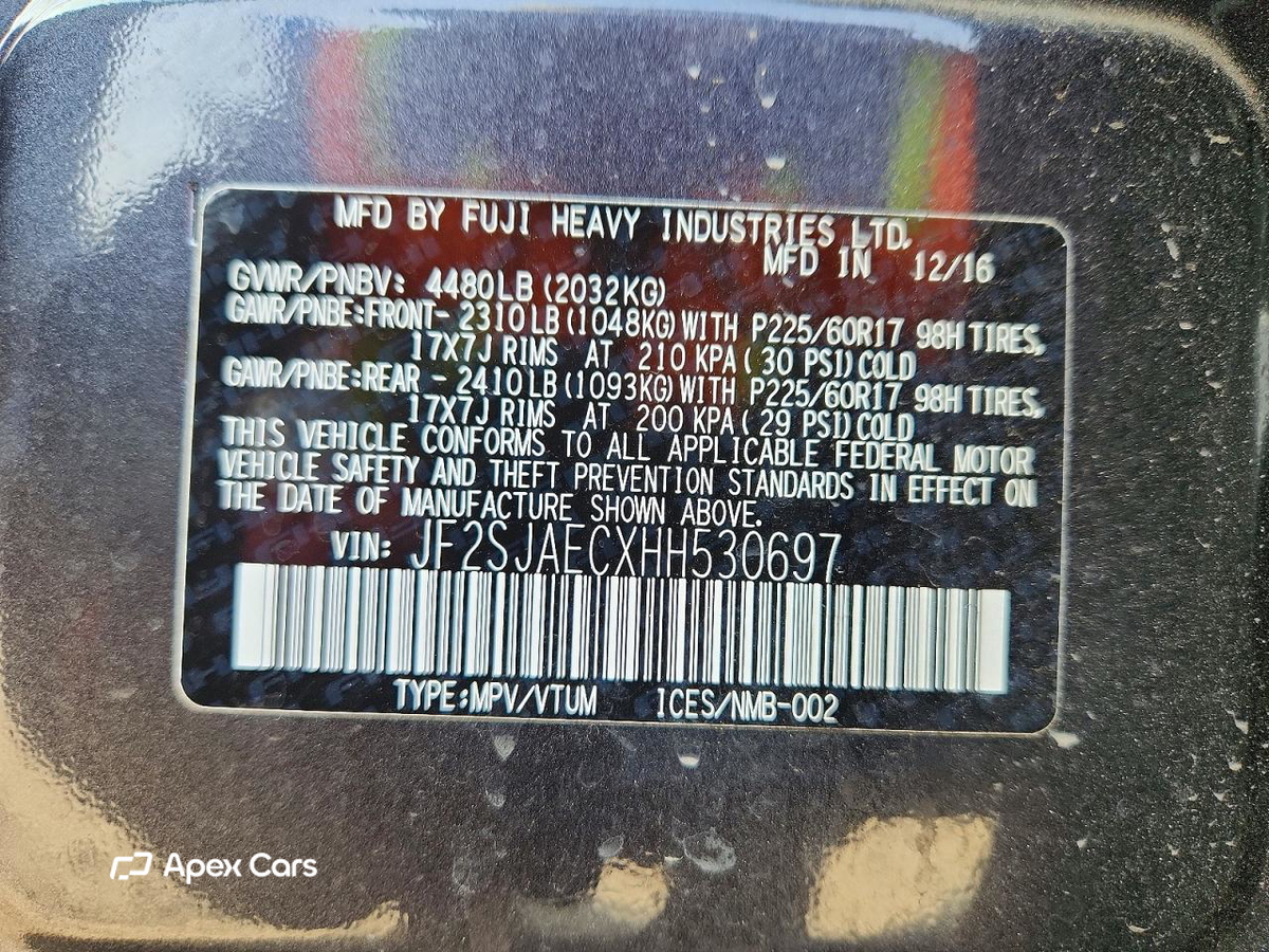 Subaru Forester 2017