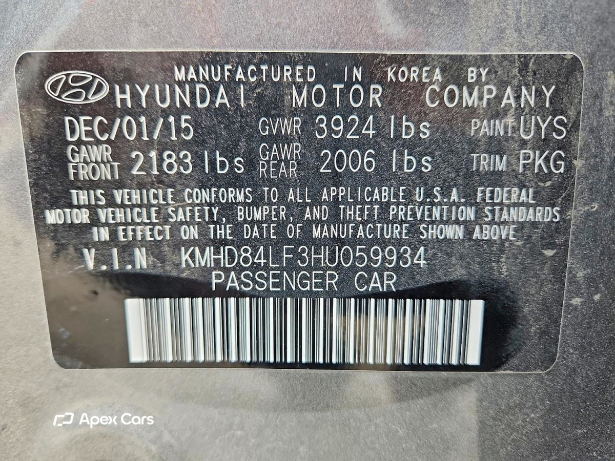Hyundai Elantra 2017