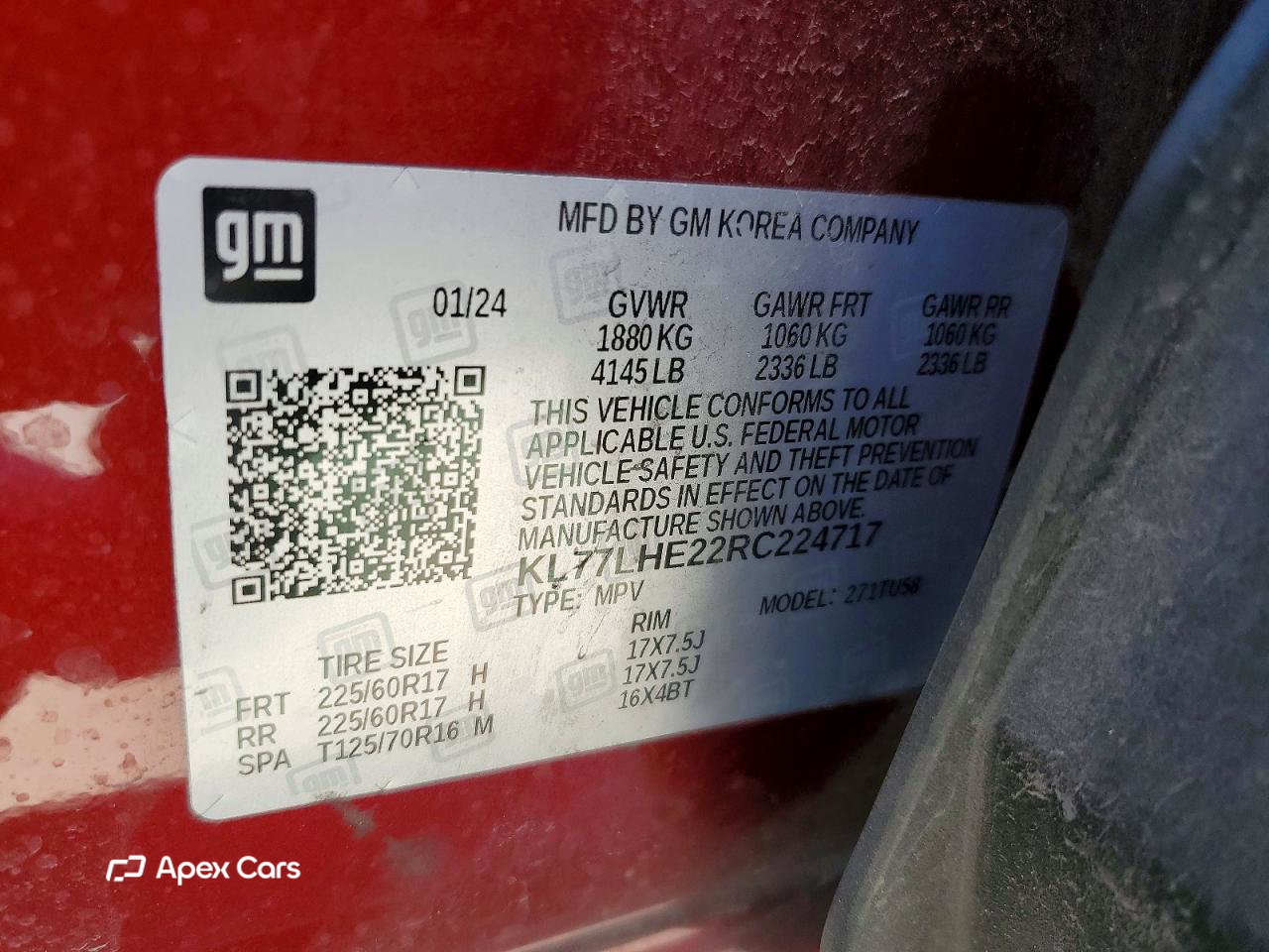Chevrolet Trax 2024