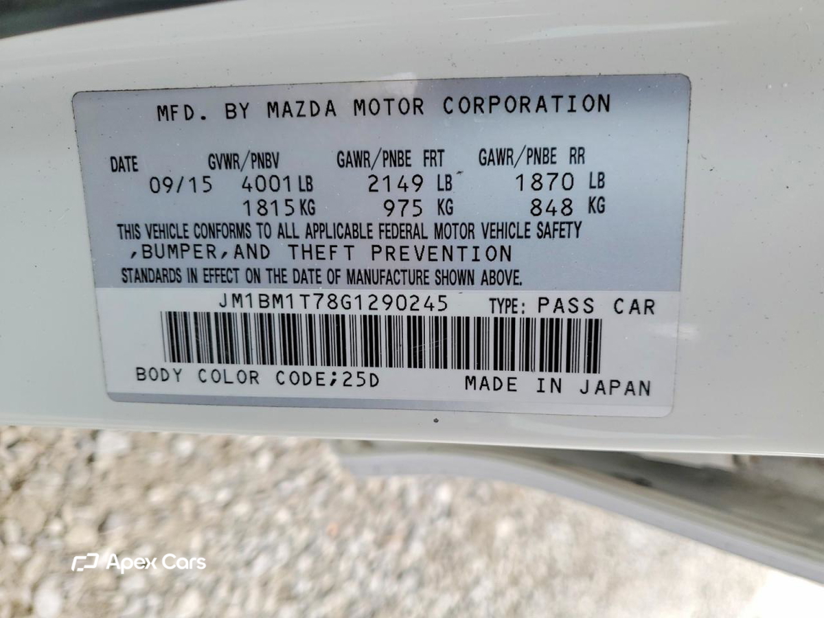 Mazda 3 2016