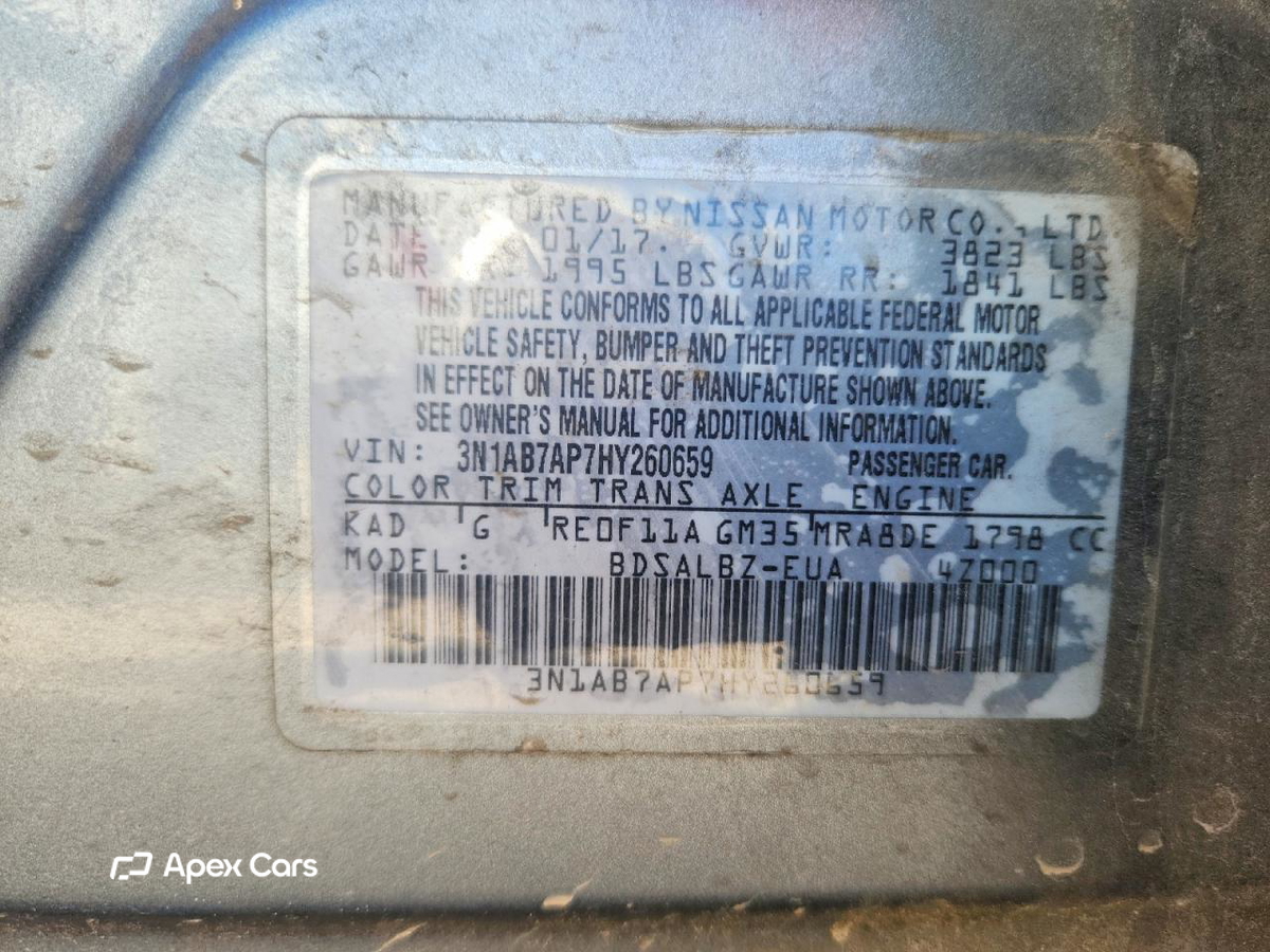 Nissan Sentra 2017