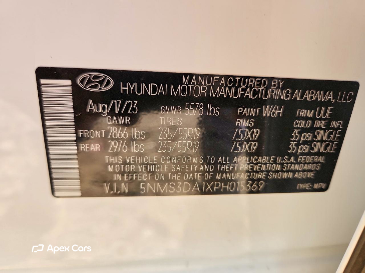 Hyundai Santa Fe 2023