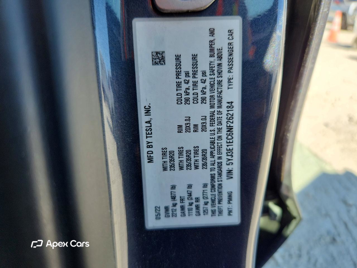 Tesla Model 3 2022