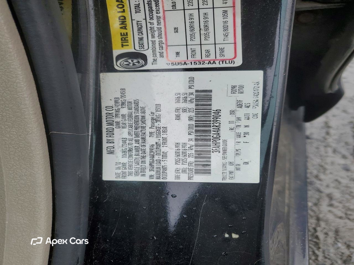 Ford Fusion 2010