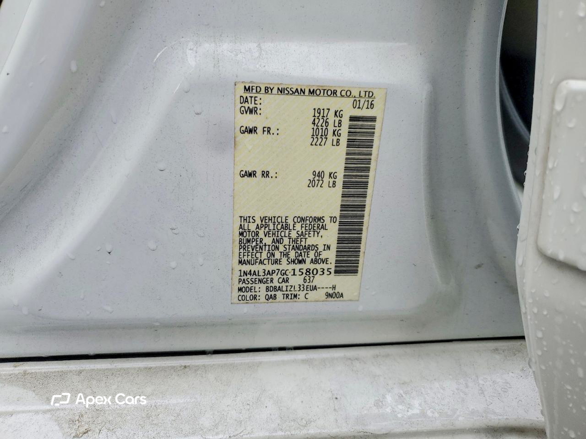 Nissan Altima 2016
