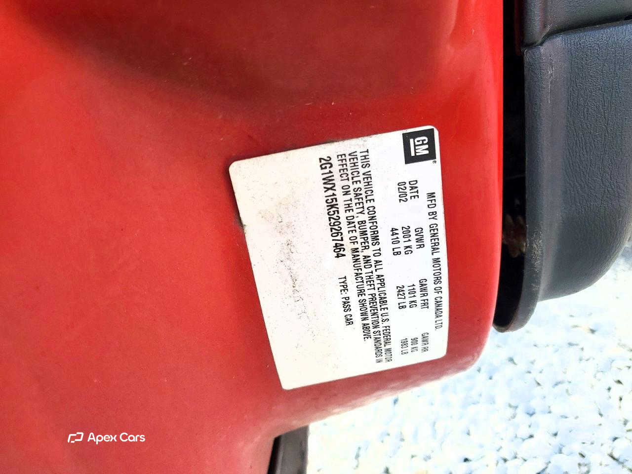 Chevrolet Monte Carlo 2002