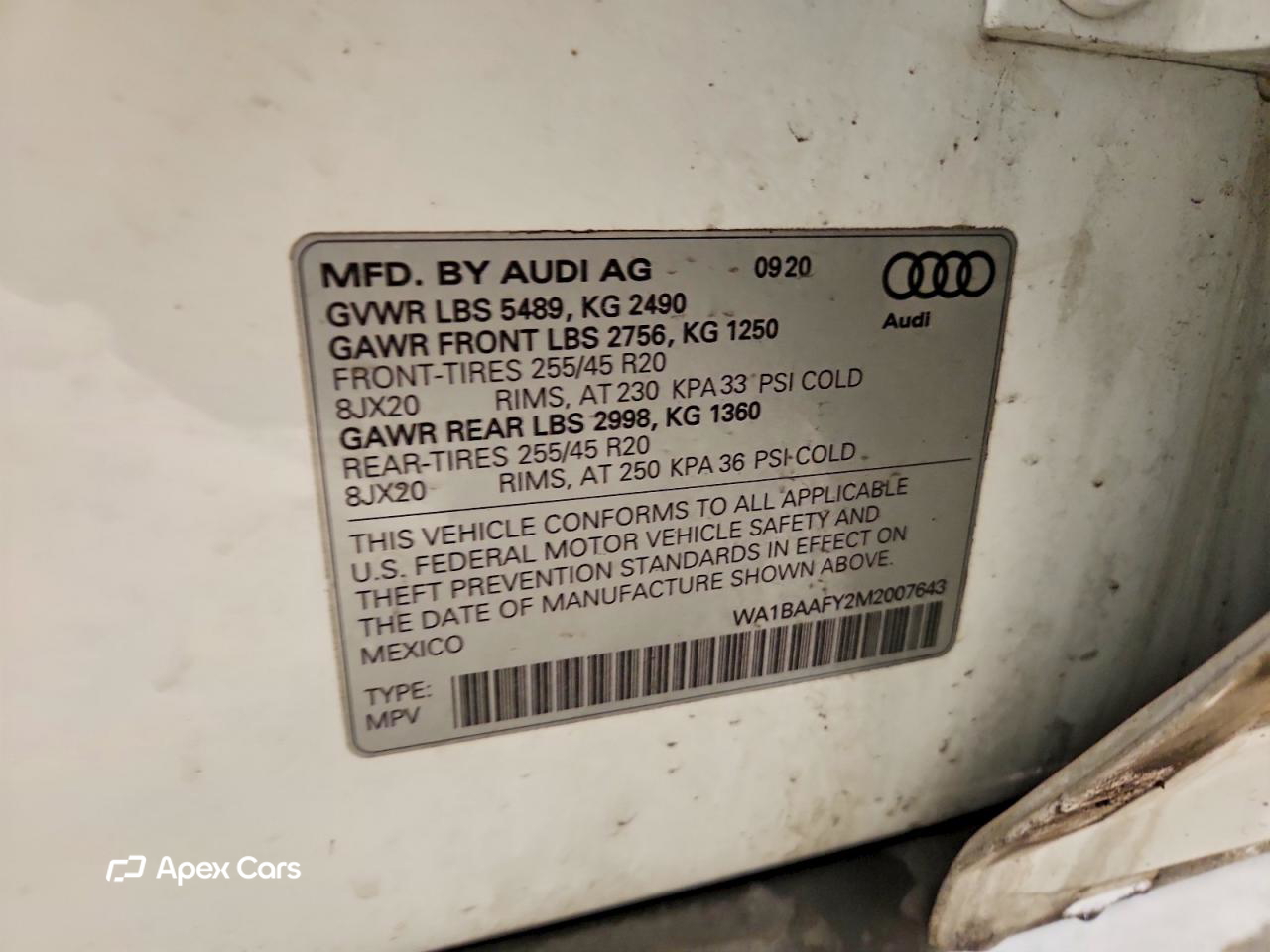 Audi Q5 2021