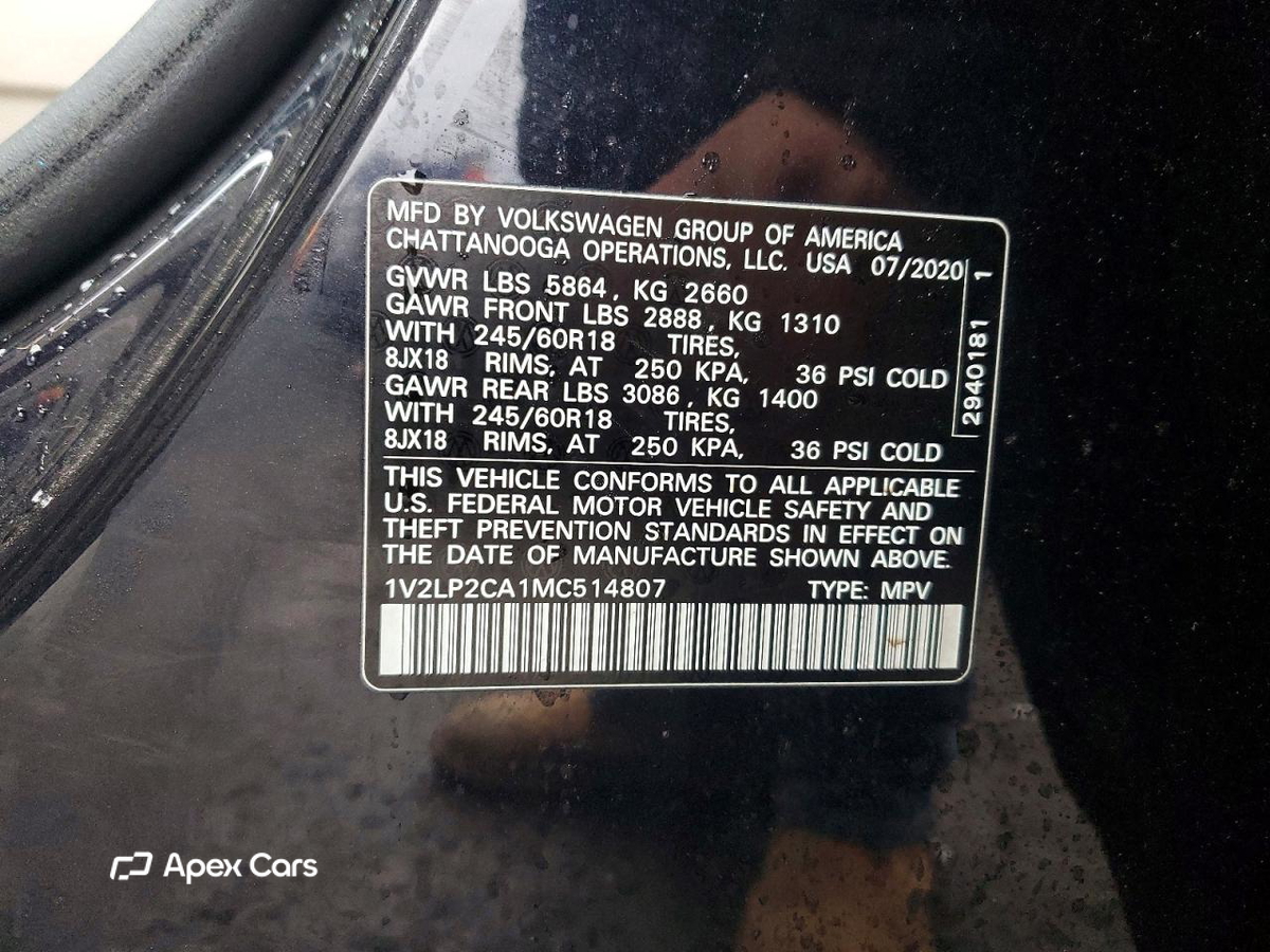 Volkswagen Atlas 2021