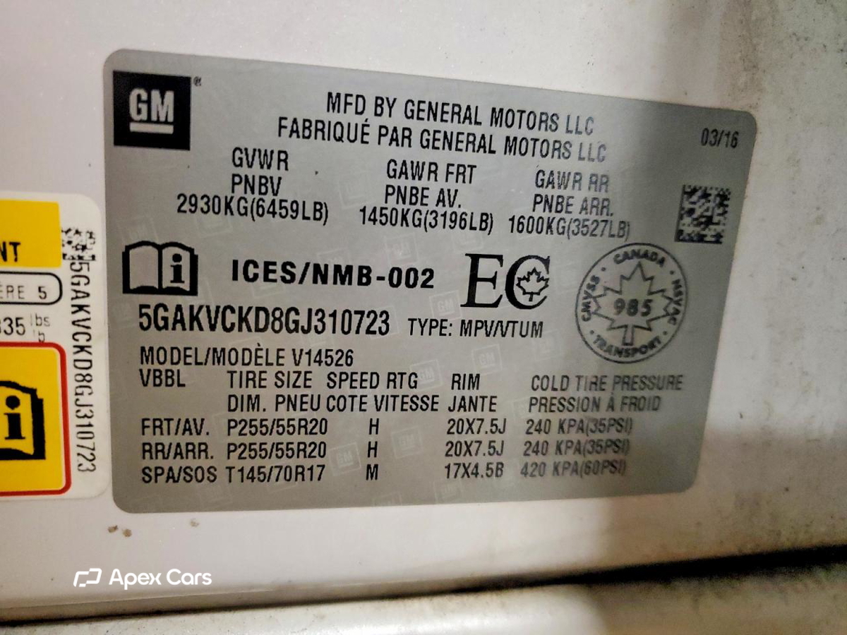 Buick Enclave 2016