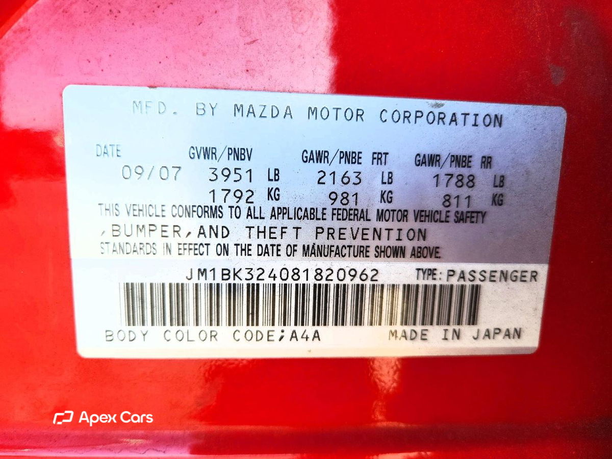 Mazda 3 2008