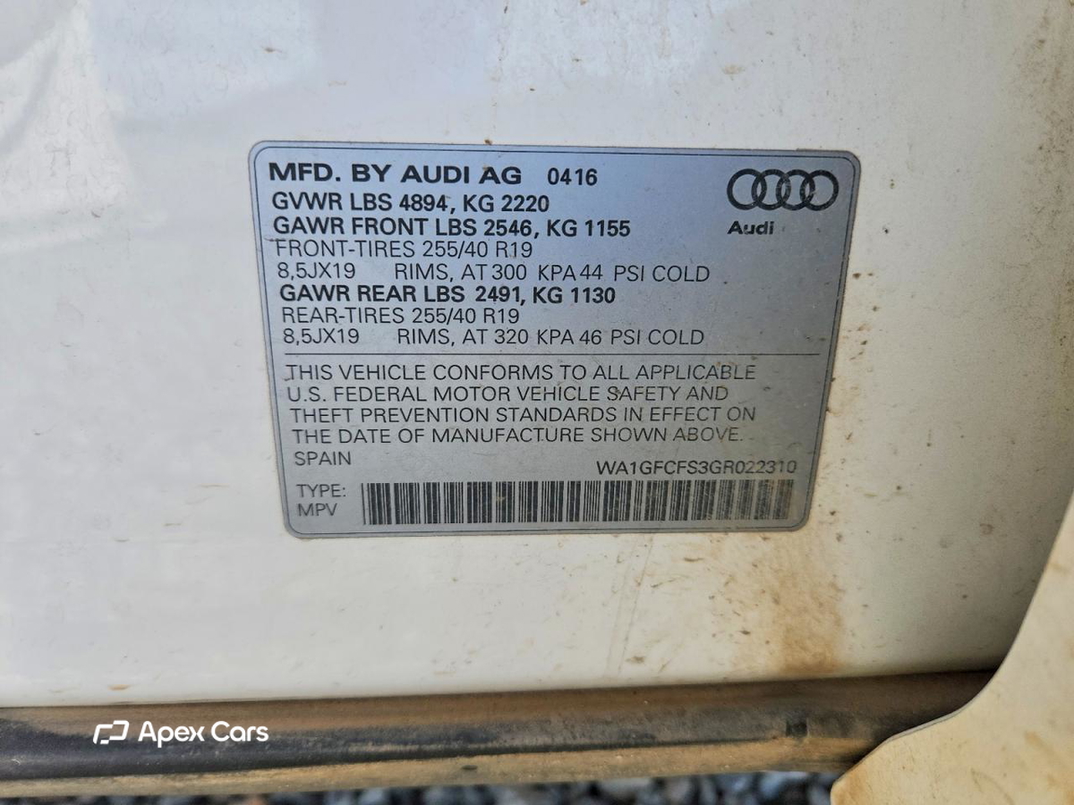 Audi Q3 2016