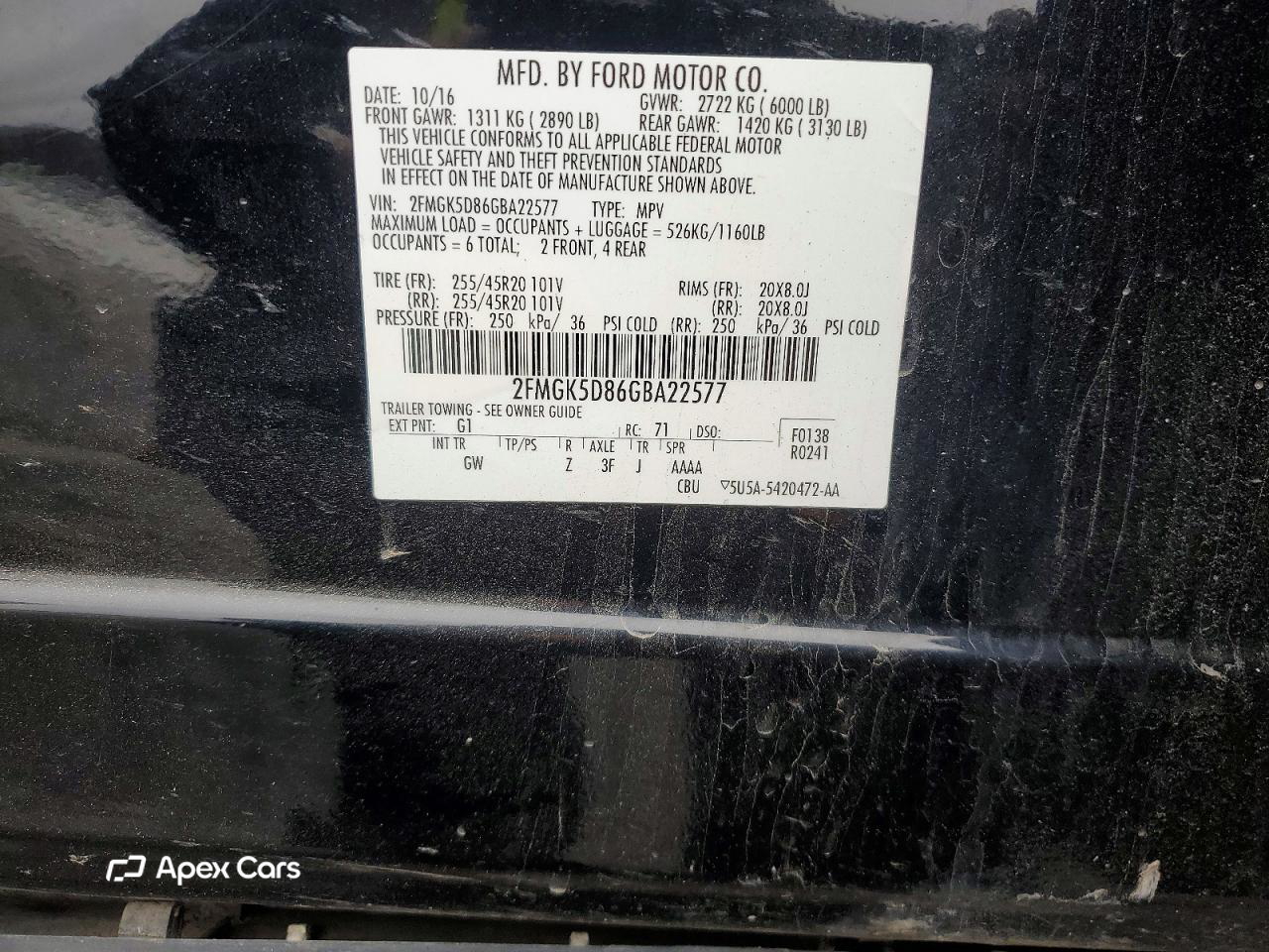 Ford Flex 2016