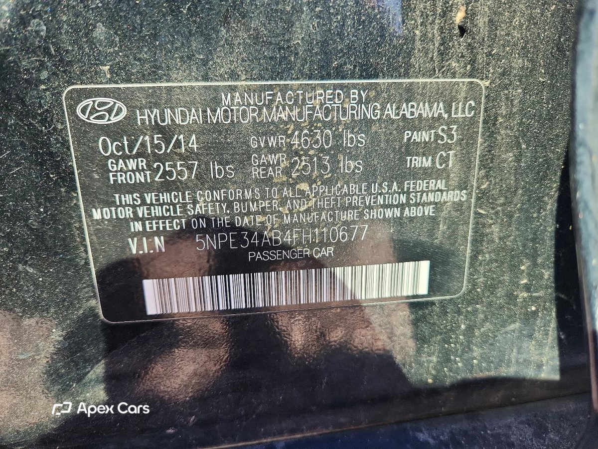 Hyundai Sonata 2015