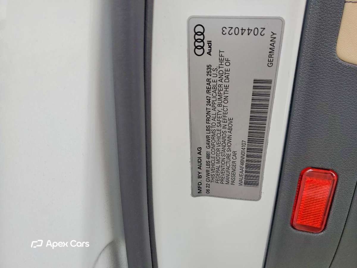 Audi A4 2022