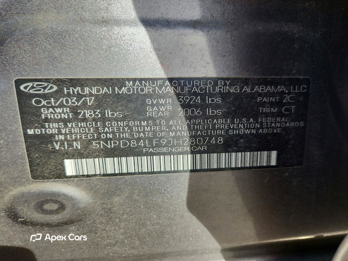 Hyundai Elantra 2018