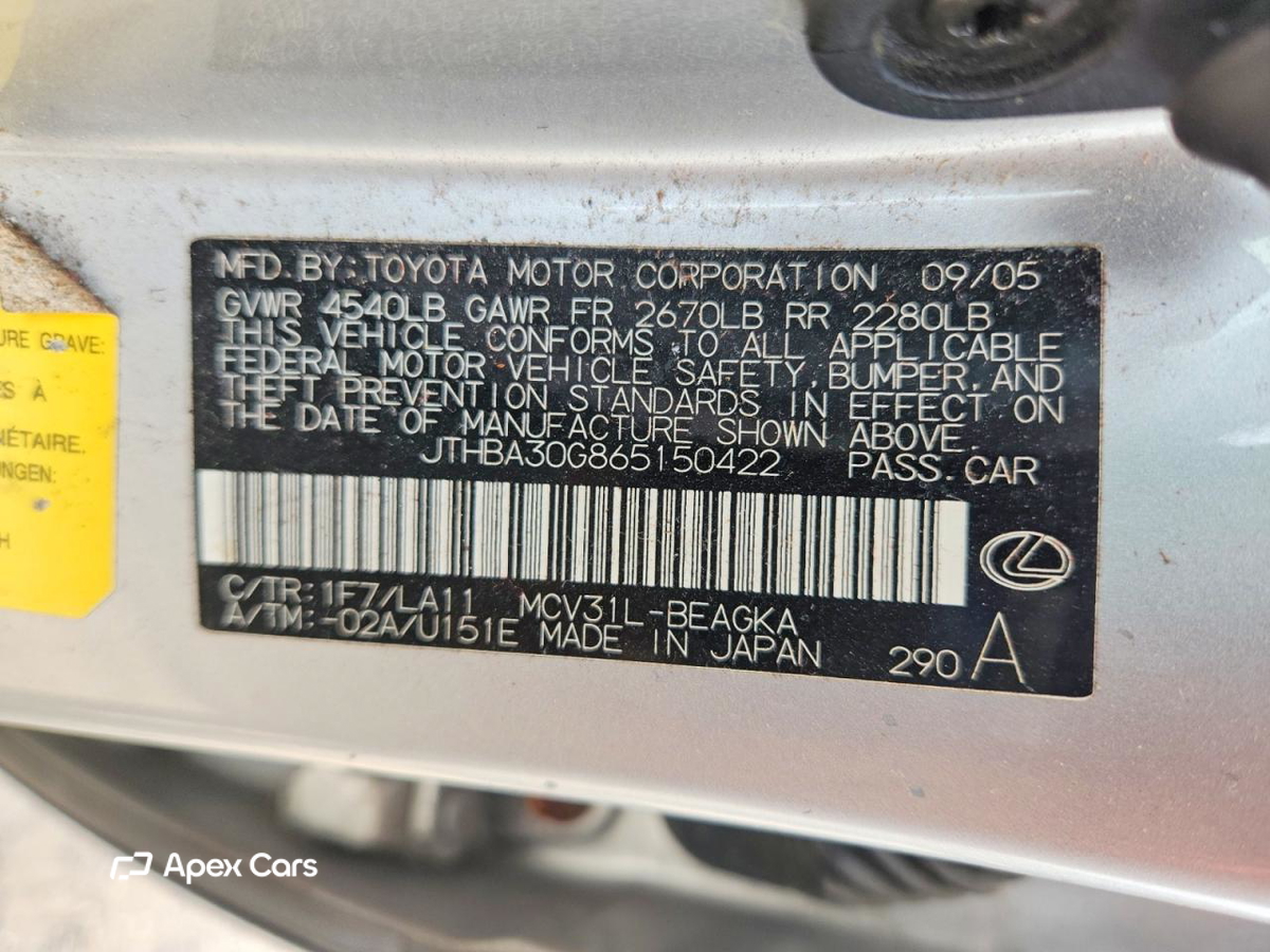 Lexus ES 2006