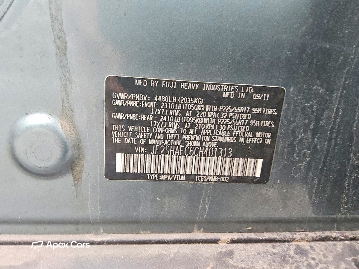 Subaru Forester 2012